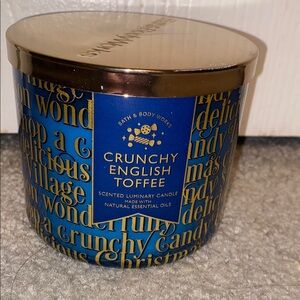 Bath & Body Works Crunchy English Toffee Candle